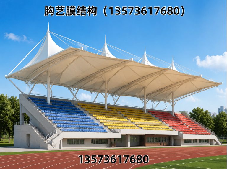 青州市充电桩车棚展示图